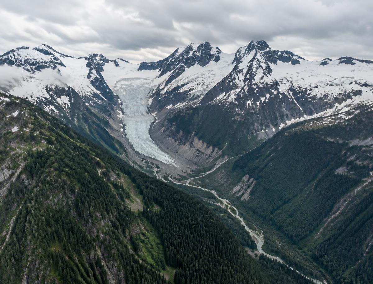 Mountain terrain near Revelstoke, British Columbia