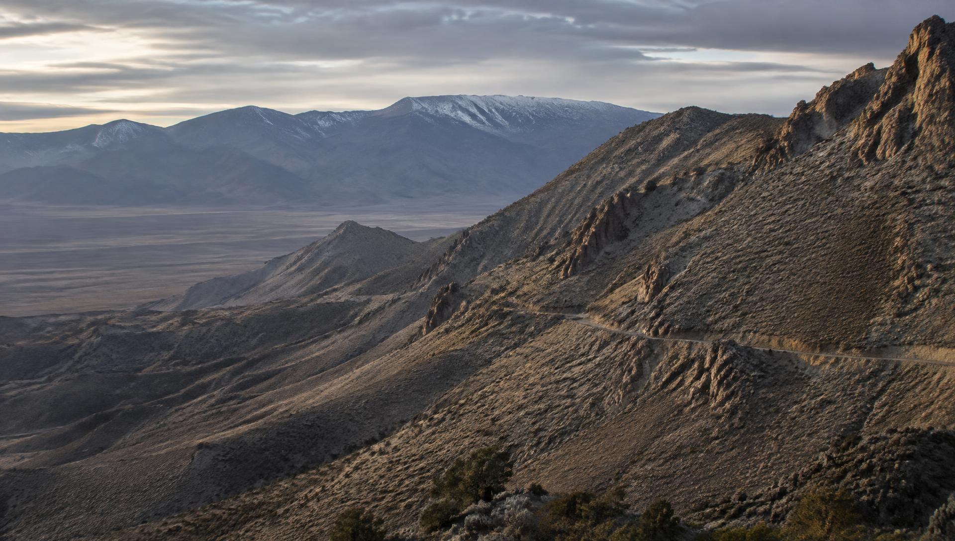 High-desert mountain range in northern Nevada